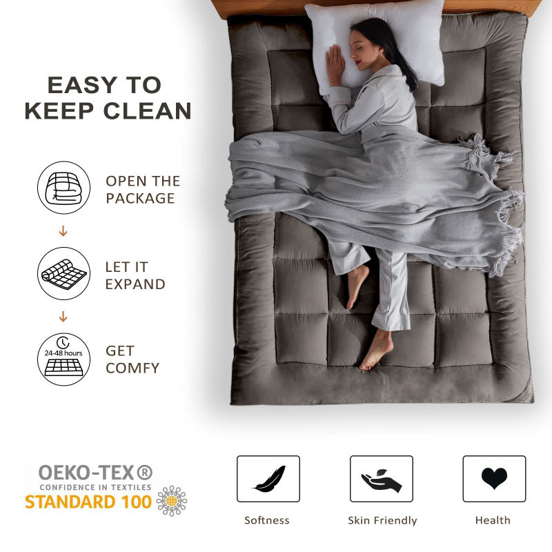 BDEUS EXTRA THICK MATTRESS TOPPER