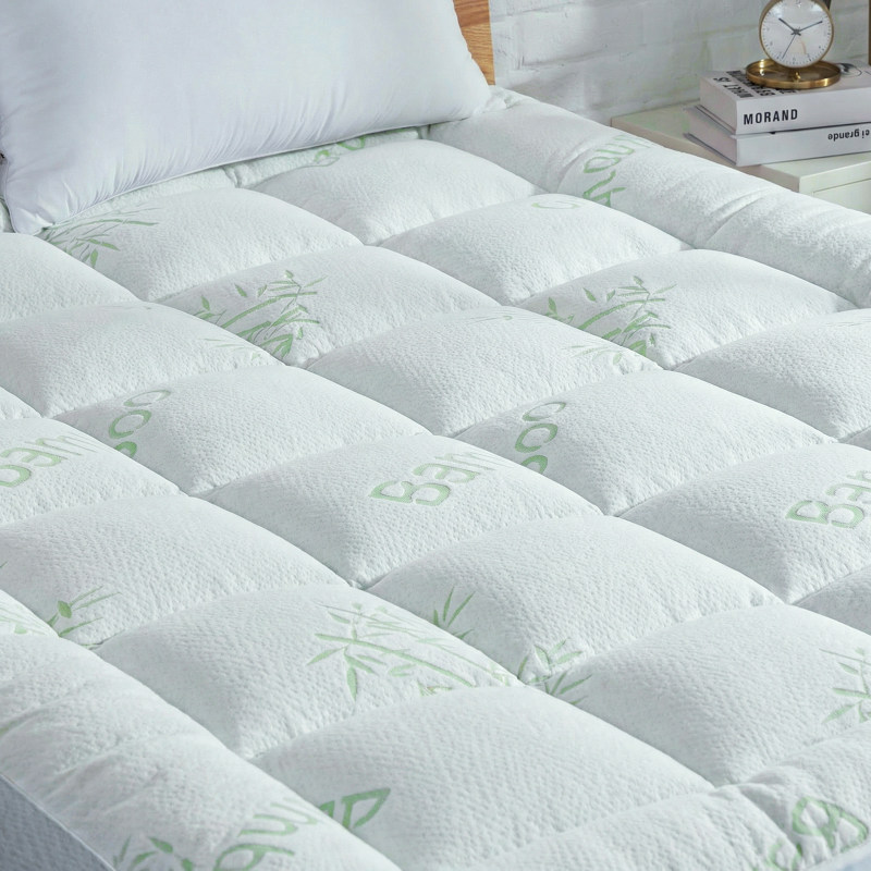 BDEUS Extra Thick Mattress Topper,Bamboo